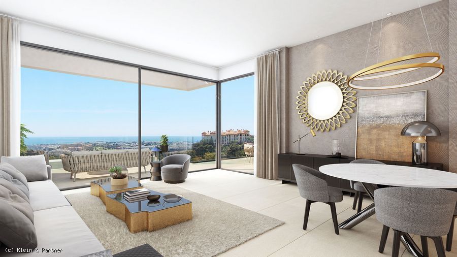 New Development Aqualina Residences South facing apartments with sea views